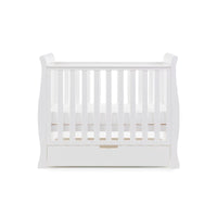 Stamford Space Saver Cot 100x50cm - White