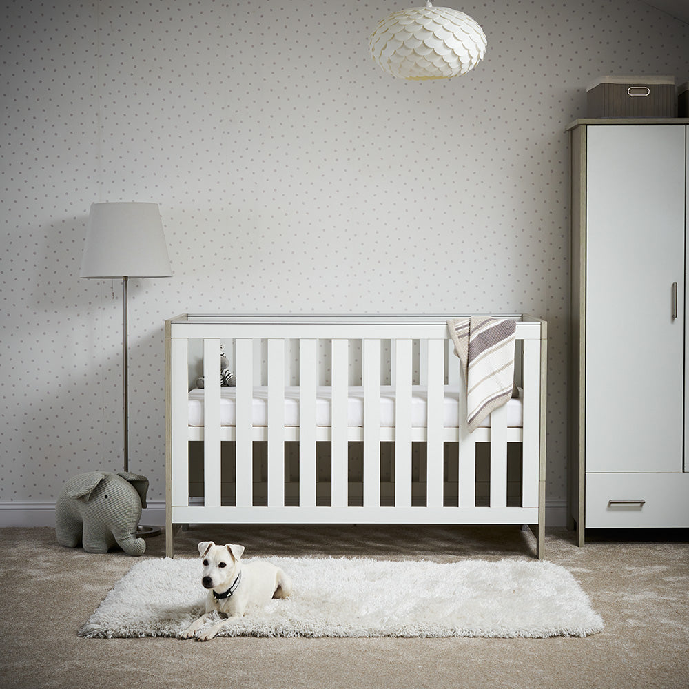 Komplettes Babyzimmer Nika Grey White