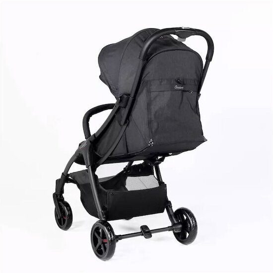 M2 Onyx kompakter Kinderwagen Mast Schweizer Design