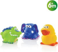 Jouet de bain Crocodile Duck & Elephant - 6M +