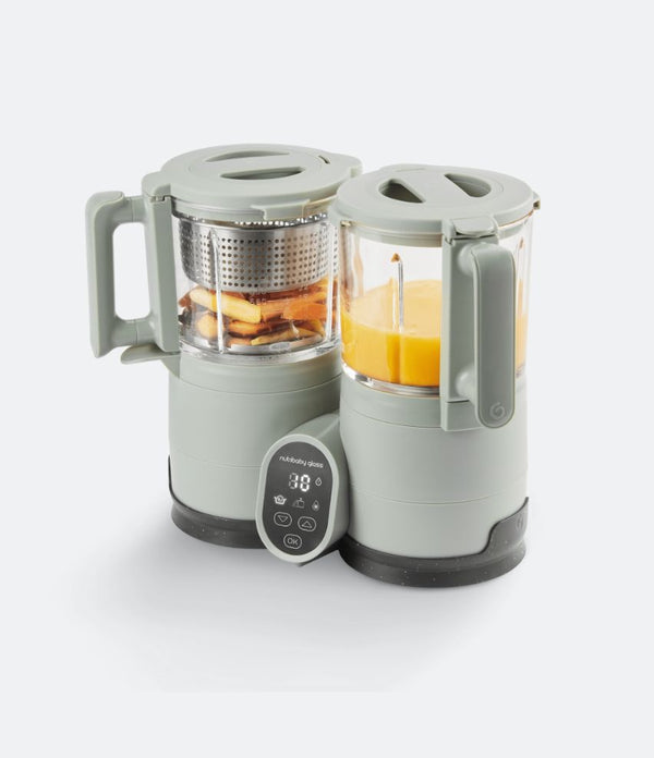 Robot en verre cuisson rapide - Nutribaby Glass Celadon