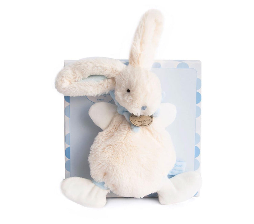 Doudou  Lapin Bonbon Bleu