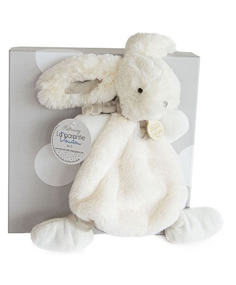 Doudou Lapin Bonbon Taupe