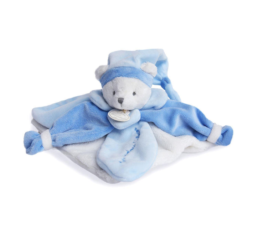 Doudou and Company - I Love My Collector Blue Bear Doudou