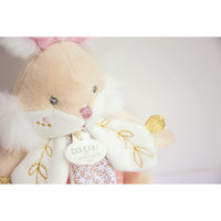 DOUDOU ET COMPANIE Peluche musicale Lapin de Sucre Rose