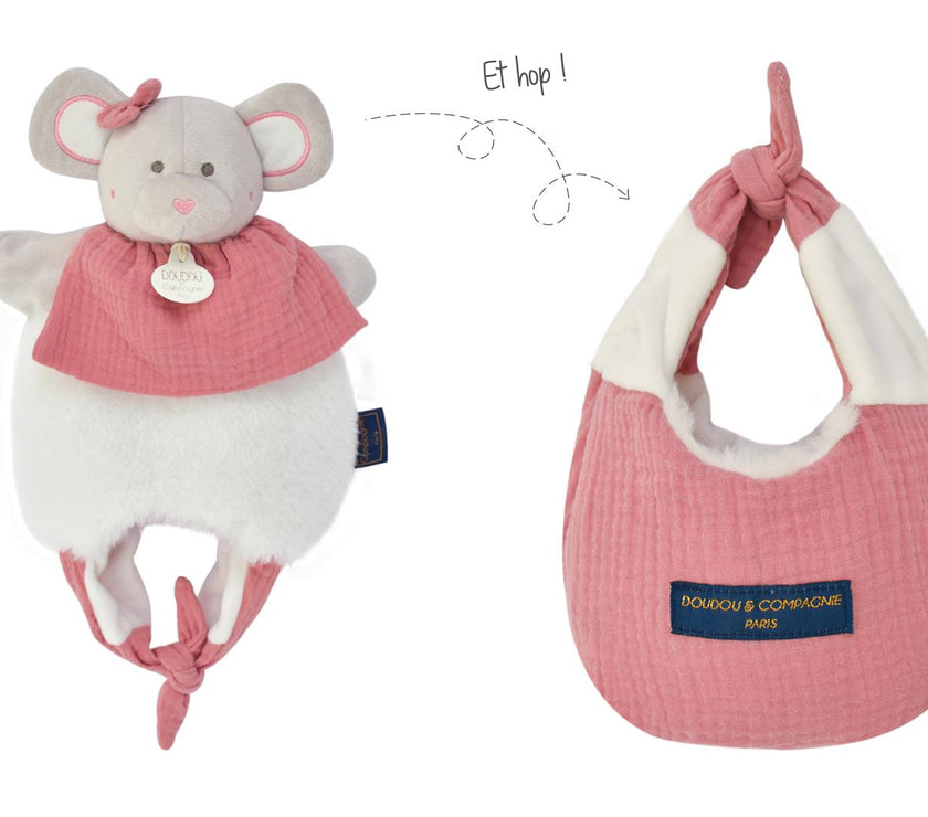 Grey Mouse Amusette Doudou