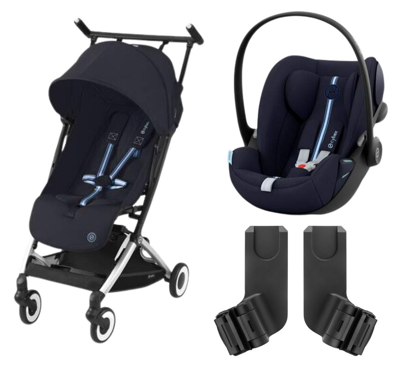 Duo Libelle + Cloud G i-Size - Dark Blue