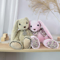 Doudou et Compagnie - Copains Calins lapin rose 40cm