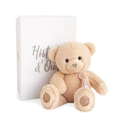 Doudou et Compagnie - OURS CHARMS - BEIGE 24 CM