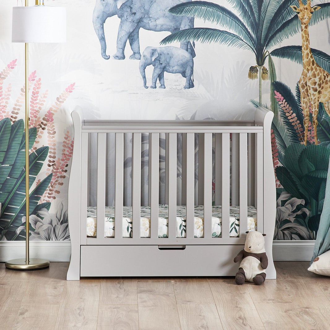 Lit bébé Stamford Space Saver 100x50cm - Gris