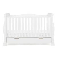 Obaby – STAMFORD LUXE umwandelbares Babybett – WEISS