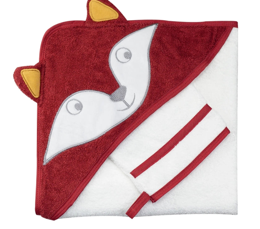 Cape de bain Renard 70x70 cm