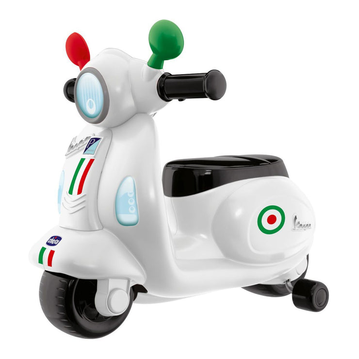 Porteur Scooter Vespa Blanc