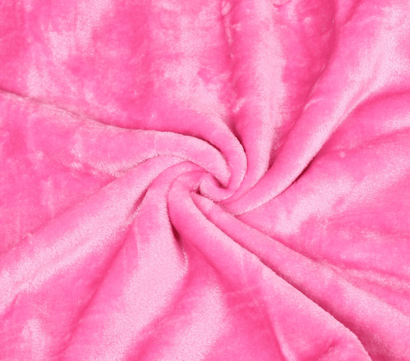 Couverture bébé flanelle - Pivoine