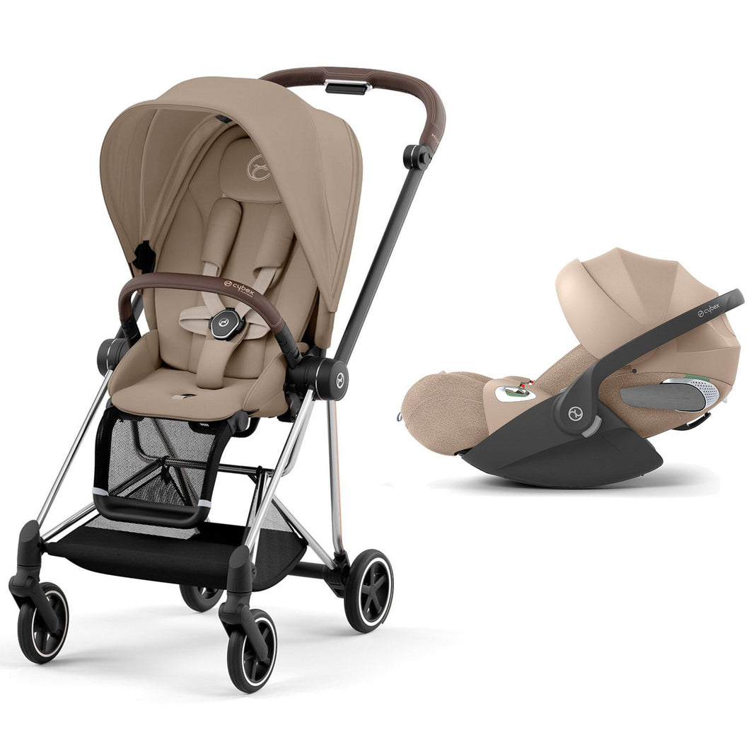 Duo Mios Chrome Brown + Cloud T i-Size - Beige