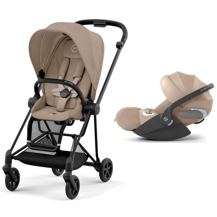 Duo Mios Matt Black + Cloud T i-Size - Beige