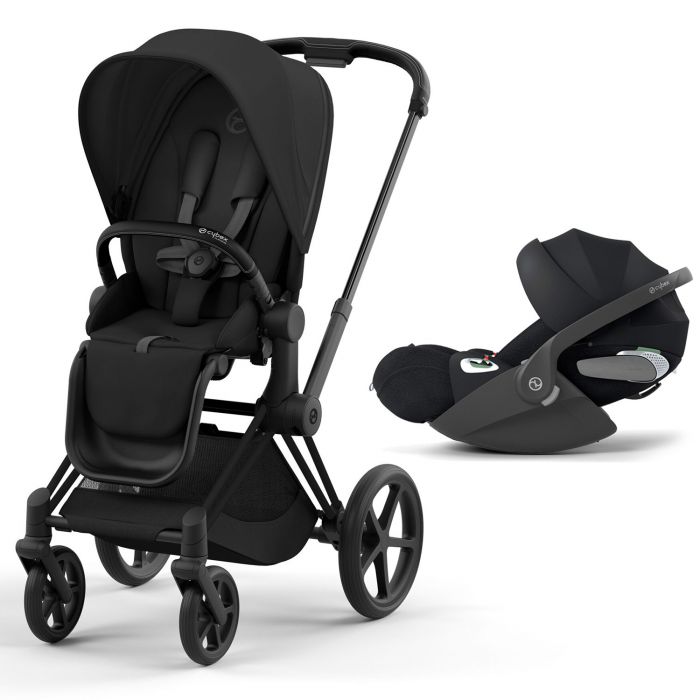 Duo Priam Matt Black + Cloud T i-Size - Noir