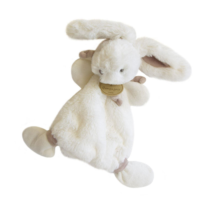 Doudou Lapin Bonbon Taupe