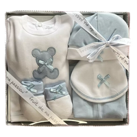 Coffret Naissance 5 Pièces en 100% Coton « Ourson »