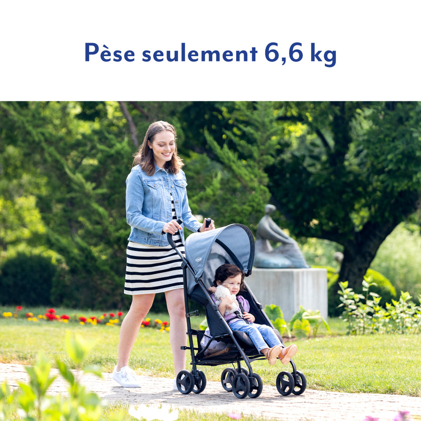 Muum Dim grey stroller