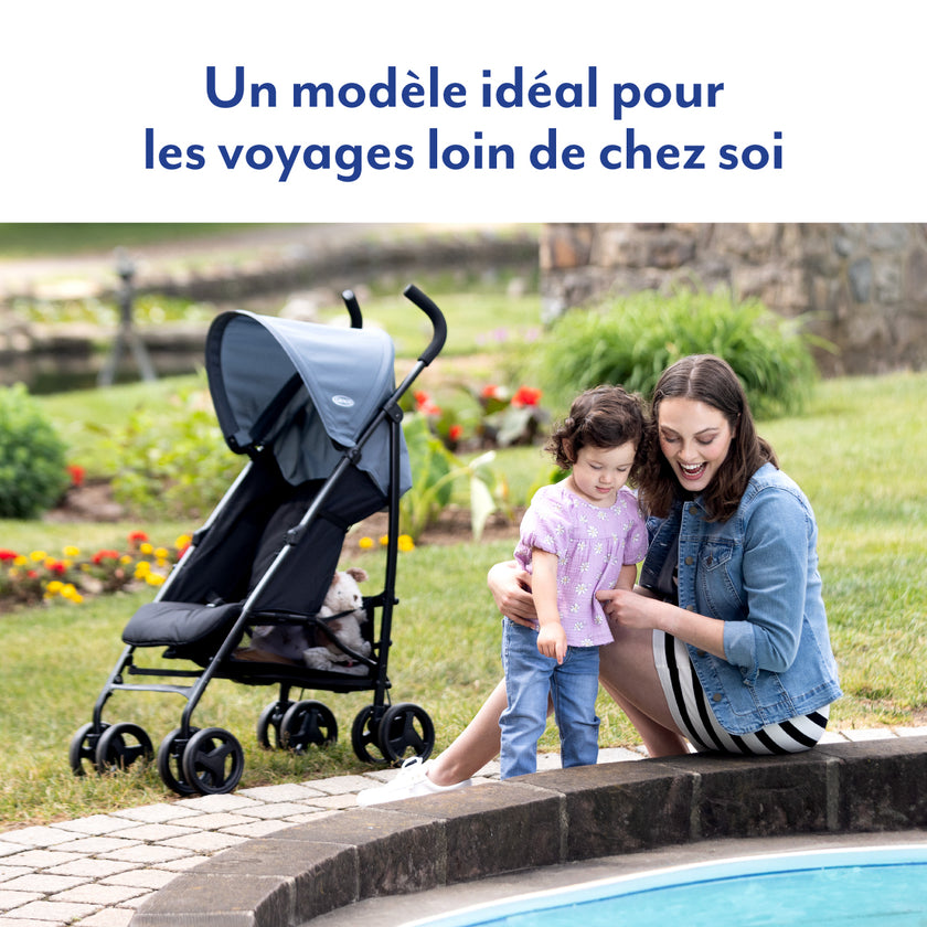 Muum Mild blue stroller