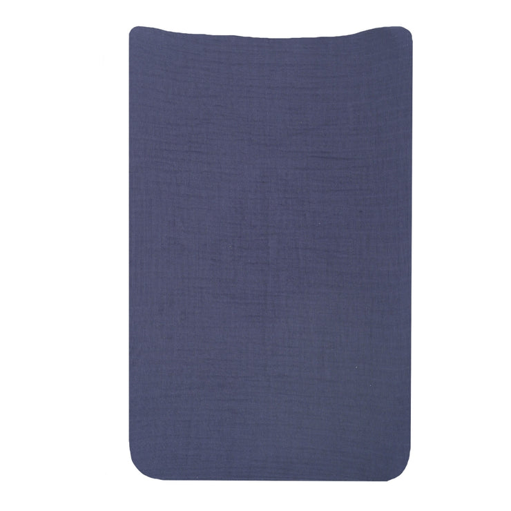 Changing Mat Cover - Navy Blue Diapers