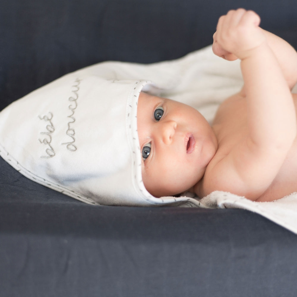 Changing Mat Cover - Navy Blue Diapers