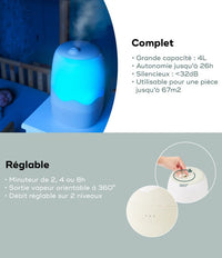 Humidificateur d'air Wave