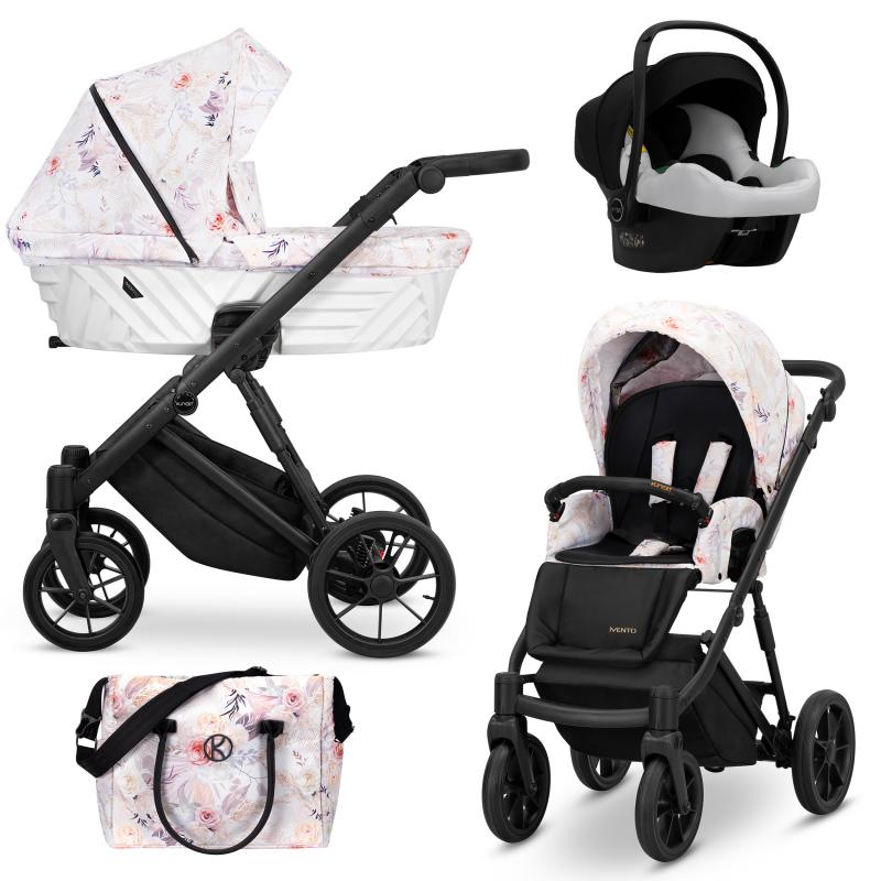 IVENTO Delicate Flowers Trio Kinderwagen