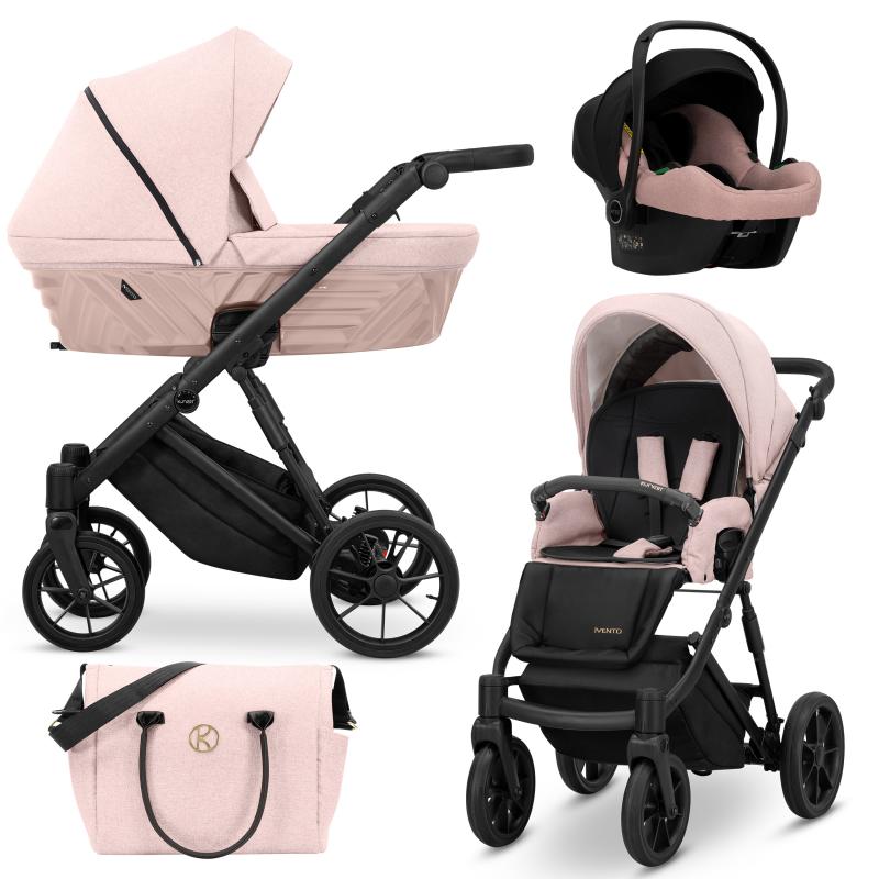 IVENTO Trio Stroller Pink