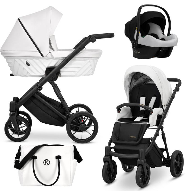 IVENTO Trio Kinderwagen Perlweiß