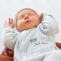 3-piece birth kit - Heather gray 3 months