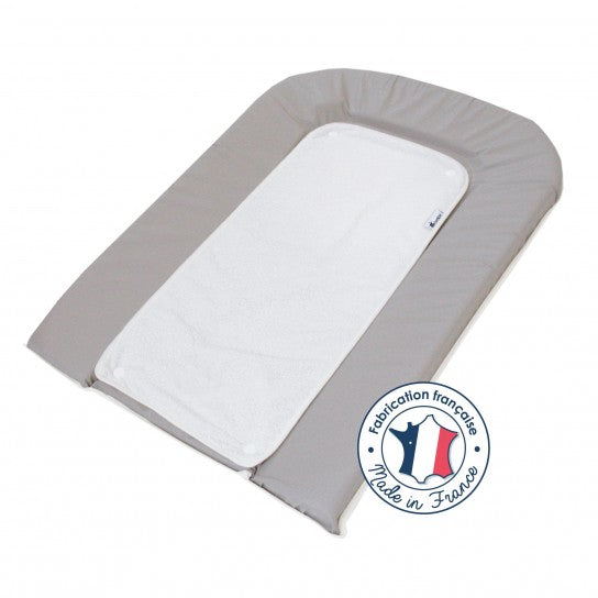 Matelas à langer pvc gris 71 x45cm