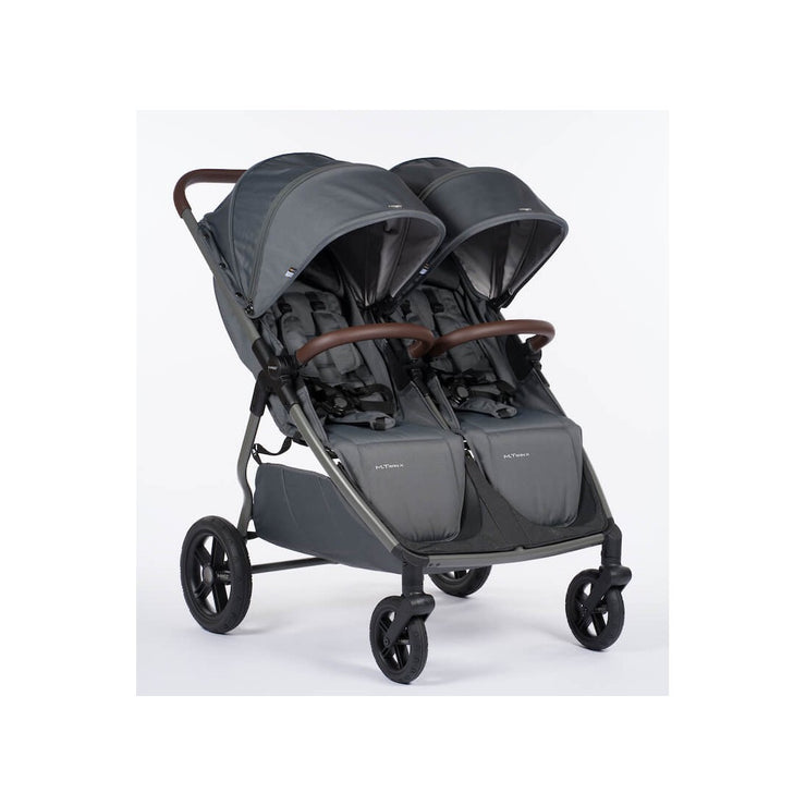 M.Twin x VOLCANIC ASH double stroller